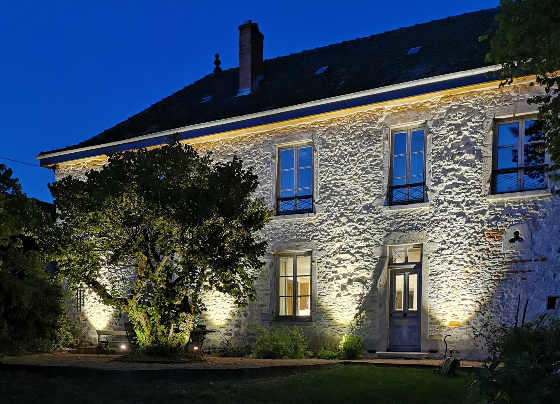 photo éclairage terrasse